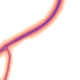 Daytime road noise heatmap for OX13 5QA