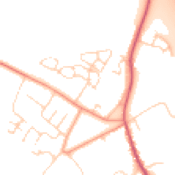 Daytime road noise heatmap for OX13 6AJ