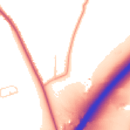 Daytime road noise heatmap for OX13 6BJ