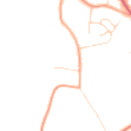 Daytime road noise heatmap for OX13 6ED