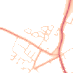 Daytime road noise heatmap for OX13 6FH