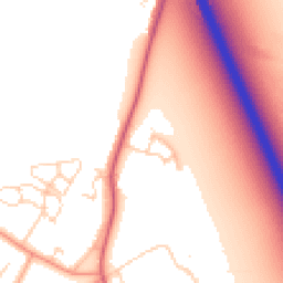 Daytime road noise heatmap for OX13 6FX