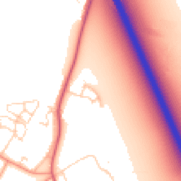 Daytime road noise heatmap for OX13 6FY