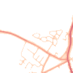 Daytime road noise heatmap for OX13 6FZ