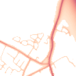 Daytime road noise heatmap for OX13 6GB