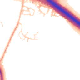 Daytime road noise heatmap for OX13 6GJ