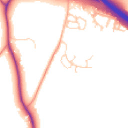Daytime road noise heatmap for OX13 6GL