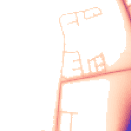 Daytime road noise heatmap for OX13 6HA