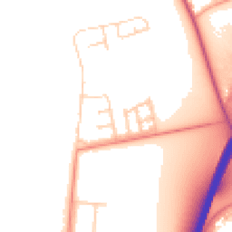 Daytime road noise heatmap for OX13 6HD