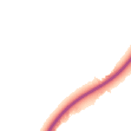 Night-time road noise heatmap for OX13 6JF