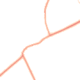 Daytime road noise heatmap for OX13 6JW