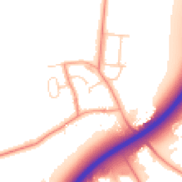 Daytime road noise heatmap for OX13 6LP