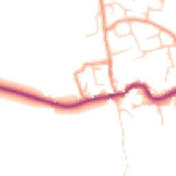 Daytime road noise heatmap for OX13 6PE