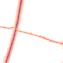 Daytime road noise heatmap for OX13 6QJ