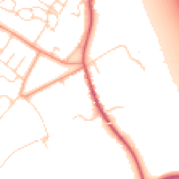 Daytime road noise heatmap for OX13 6RS