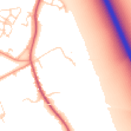 Daytime road noise heatmap for OX13 6SD