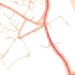 Daytime road noise heatmap for OX13 6SU