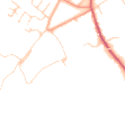 Daytime road noise heatmap for OX13 6SZ