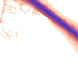 Daytime road noise heatmap for OX13 6TN
