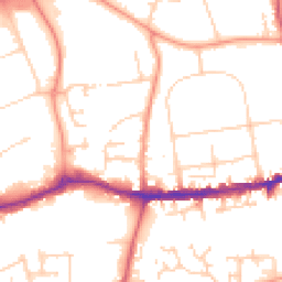 Daytime road noise heatmap for OX14 1AP