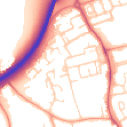 Daytime road noise heatmap for OX14 1BN