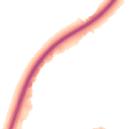 Night-time road noise heatmap for OX14 1DZ