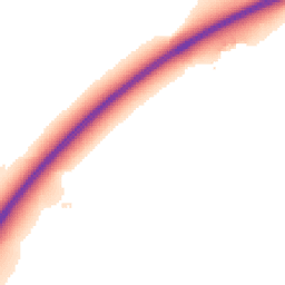 Night-time road noise heatmap for OX14 1RD