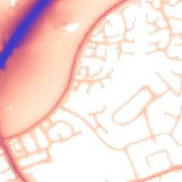 Daytime road noise heatmap for OX14 1YG