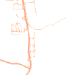 Daytime road noise heatmap for OX14 2AX