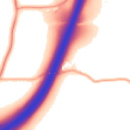 Daytime road noise heatmap for OX14 2HX