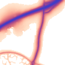 Daytime road noise heatmap for OX14 2JD