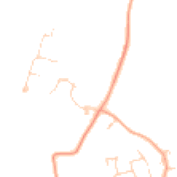 Daytime road noise heatmap for OX14 2JF