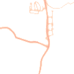 Daytime road noise heatmap for OX14 2LL