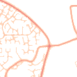 Daytime road noise heatmap for OX14 2LX