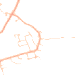 Daytime road noise heatmap for OX14 3AR