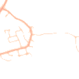 Daytime road noise heatmap for OX14 3AU