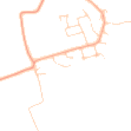 Daytime road noise heatmap for OX14 3BL