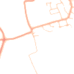 Daytime road noise heatmap for OX14 3BU