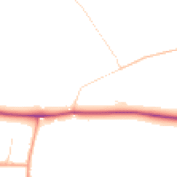 Daytime road noise heatmap for OX14 3DS