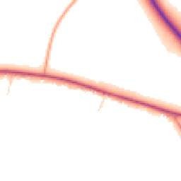 Daytime road noise heatmap for OX14 3DW