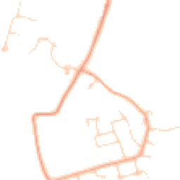 Daytime road noise heatmap for OX14 3FD