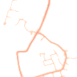 Daytime road noise heatmap for OX14 3FJ