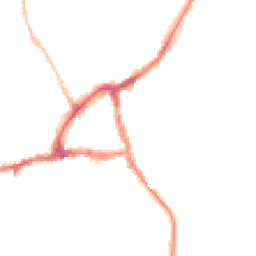 Night-time road noise heatmap for OX14 3JF