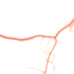 Daytime road noise heatmap for OX14 4AJ