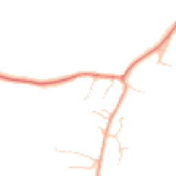 Daytime road noise heatmap for OX14 4AL