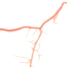Daytime road noise heatmap for OX14 4AN