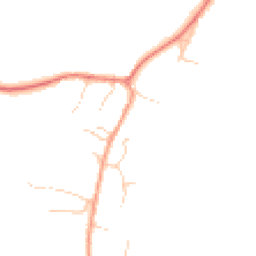 Daytime road noise heatmap for OX14 4AW
