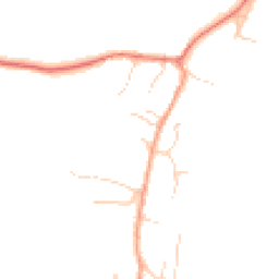 Daytime road noise heatmap for OX14 4BJ