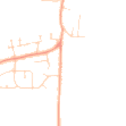 Daytime road noise heatmap for OX14 4BN