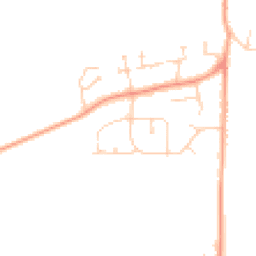 Daytime road noise heatmap for OX14 4BY